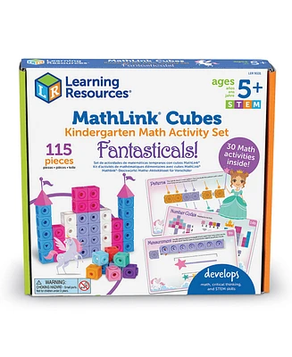 Learning Resources Mathlink Cubes Kindergarten Math Activity Set: Fantasticals