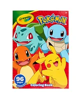 Crayola Pokemon Coloring Book, 96 Pages, Pack of 8