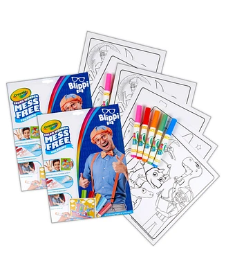 Crayola Color Wonder Blippi Coloring Pad and Markers, 2 Sets