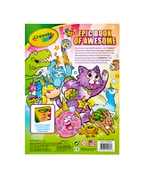 Crayola Epic Book of Awesome 288-Page Coloring Book, Pack of 6