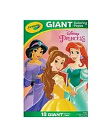 Crayola Giant Coloring Princess Pages, 4 Sets