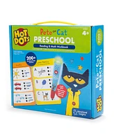 Educational Insights Hot Dots Pete the Cat Preschool Reading Math