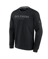 Fanatics Men's and Women's Black Miami Dolphins Elements Unlimited Fleece Pullover Sweatshirt