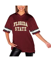 Gameday Couture Women's Garnet Florida State Seminoles Until Kickoff Rhinestone Fashion T-Shirt