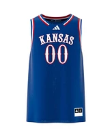 Adidas Men's 00 Royal Kansas Jayhawks Swingman Jersey