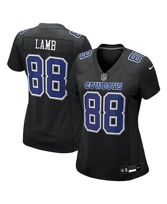 Nike Women's CeeDee Lamb Carbon Black Dallas Cowboys Fashion Game Jersey