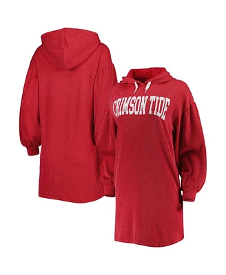 Gameday Couture Women's Crimson Alabama Tide Game Winner Vintage Wash Tri-Blend Dress