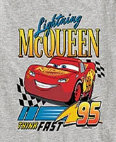 Hybrid Big Boys Cars Lightning Mcqueen Graphic Tee