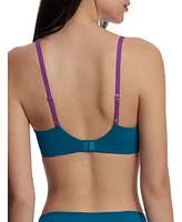 Skarlett Blue Women's Siren Lightly Lined Dotted Lace Underwire Bra