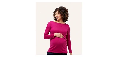 Nom Maternity Sia + Nursing Tunic Sweater
