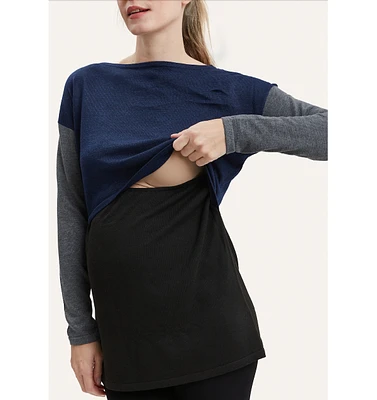 Nom Maternity Sia + Nursing Tunic Sweater