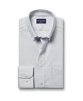 Charles Tyrwhitt Men's Slim Fit Button-Down Collar Non-Iron Stretch Stripe Oxford Shirt