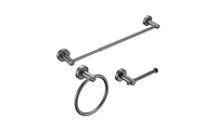 Slickblue Bathroom Hardware Set Towel Bar, Toilet Paper Holder, and Hooks for Modern Bathroom Decor