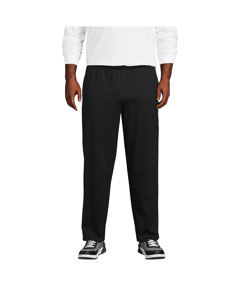 Lands' End Big & Tall Jersey Knit Sweatpants