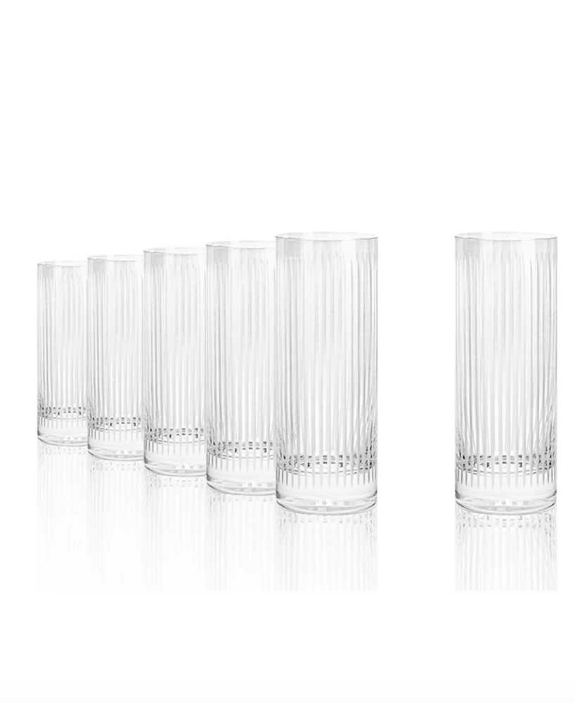 Stolzle Lausitz Soho Highball Glasses, Set of 6