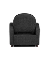 Serta 35.2" Polyester Toluca Convertible Chair
