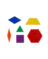edxeducation Translucent Sensory Pattern Blocks