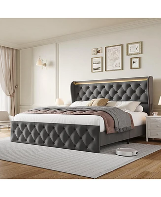 gaomon Queen Size Bed Frame