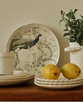 Closeout! Laura Ashley Belvedere Giftset Set of 4 plates, Service for 4