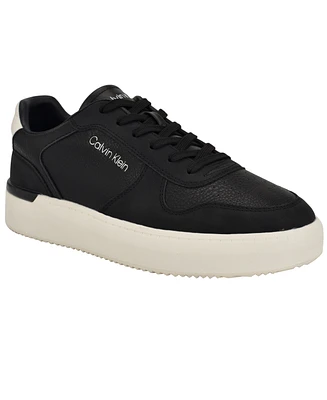 Calvin Klein Men's Brayton Casual Lace Up Sneakers