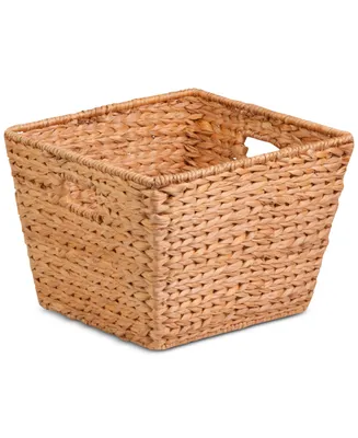 Honey-Can-Do Tall Square Water Hyacinth Basket