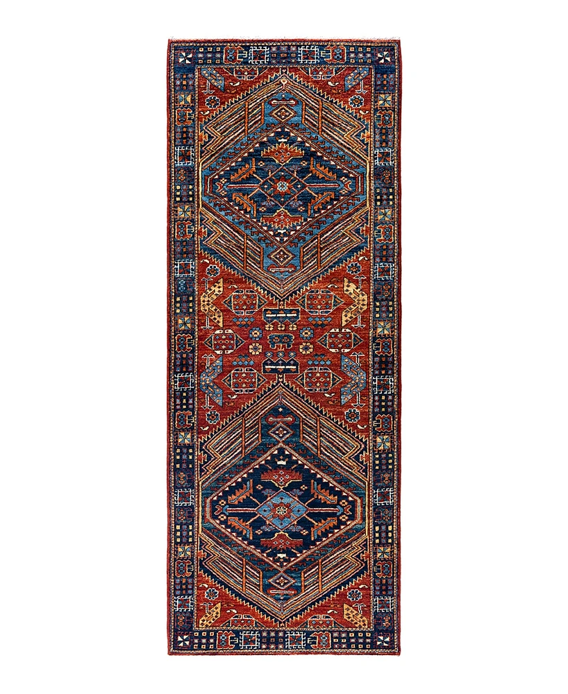 Adorn Hand Woven Rugs Serapi M1999 2'10"x7'9" Runner Area Rug