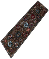 Adorn Hand Woven Rugs Serapi M1999 2'9"x9'5" Runner Area Rug