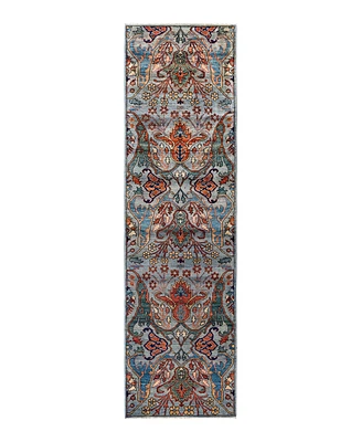 Adorn Hand Woven Rugs Serapi M1999 2'10"x10'1" Runner Area Rug