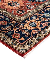 Adorn Hand Woven Rugs Serapi M1999 6'3"x9'2" Area Rug