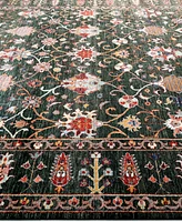 Adorn Hand Woven Rugs Tribal M1999 8'2"x9'8" Area Rug