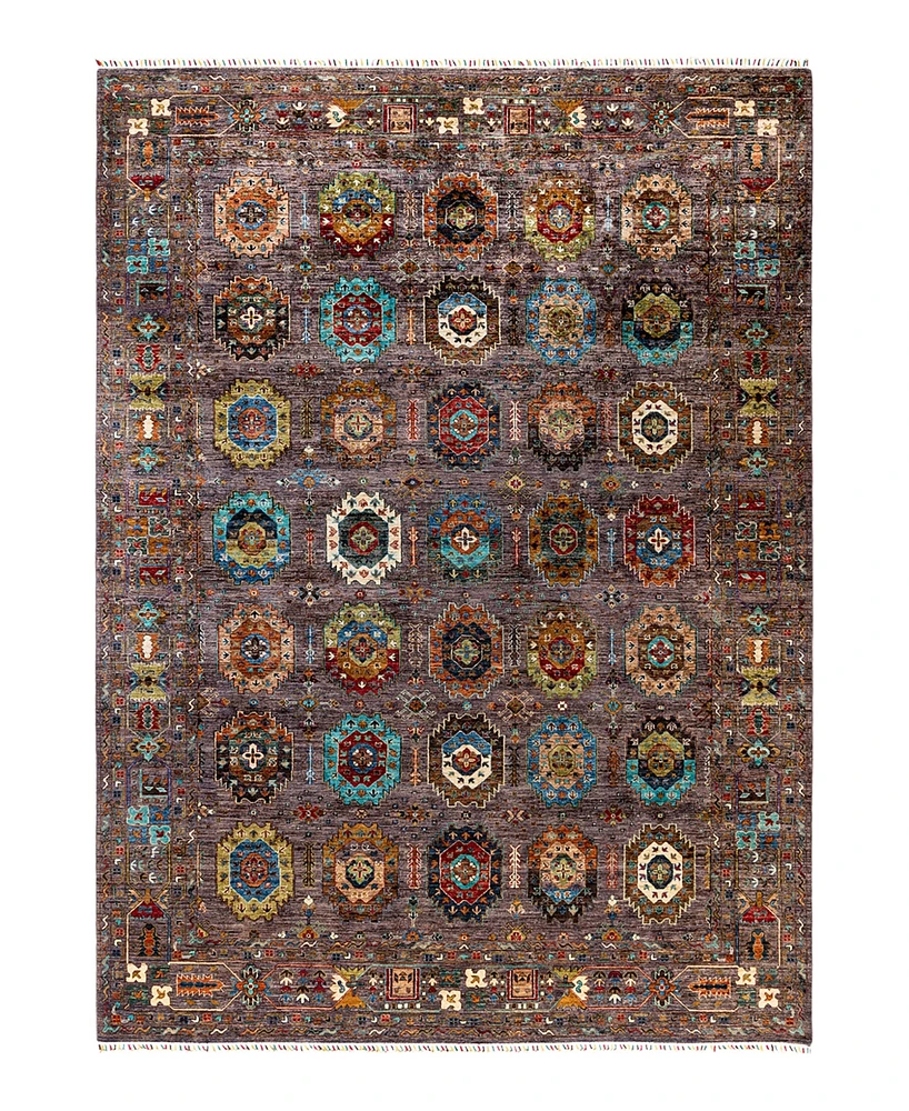 Adorn Hand Woven Rugs Tribal M1999 9'1"x12'6" Area Rug