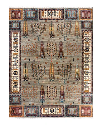 Adorn Hand Woven Rugs Tribal M1999 9'x11'9" Area Rug