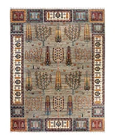 Adorn Hand Woven Rugs Tribal M1999 9'x11'9" Area Rug