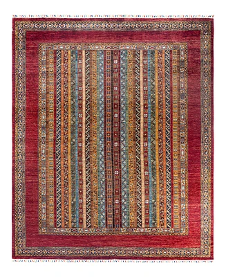 Adorn Hand Woven Rugs Tribal M1999 8'2"x9'10" Area Rug