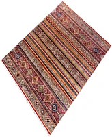 Adorn Hand Woven Rugs Tribal M1999 8'1"x10' Area Rug