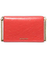 Michael Kors Jet Set Small Leather Flap Chain Crossbody