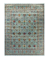 Adorn Hand Woven Rugs Tribal M1999 8'11"x12' Area Rug