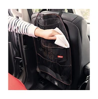 Diono Toddler Stow 'n Go Car Back Seat Organizer, Kick Mat Seat Protector, 7 Pockets, 2 Drinks Holders