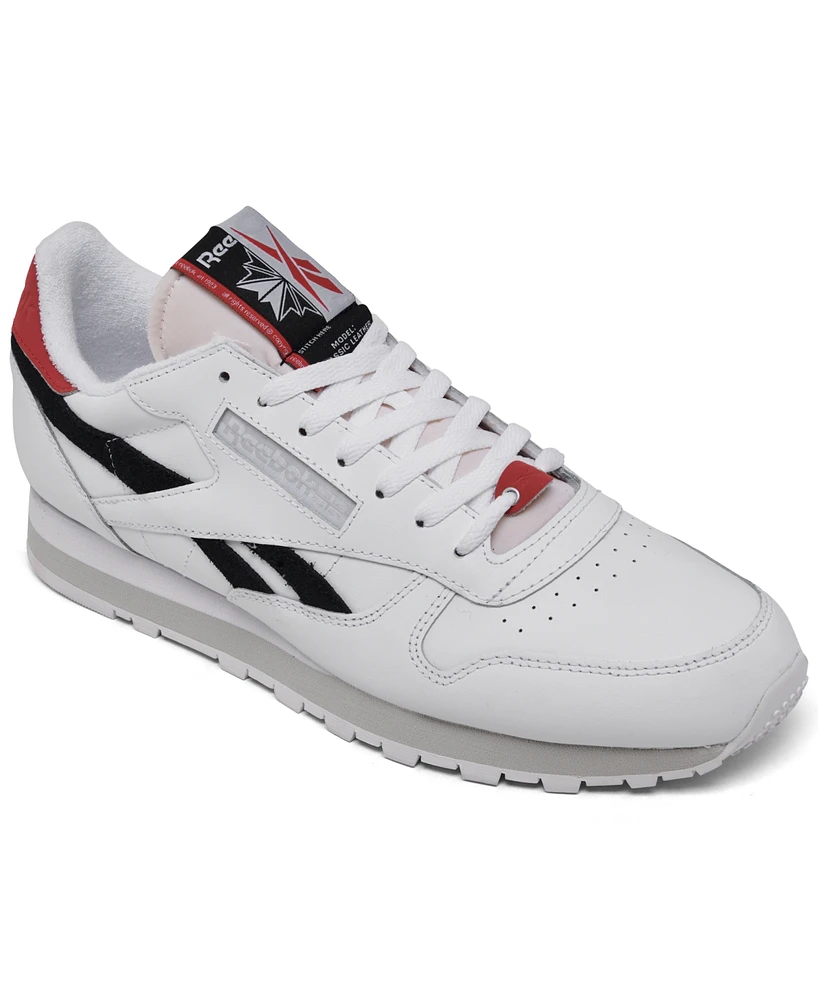 Reebok Men's Classic Leather Casual Sneakers from Finish Line