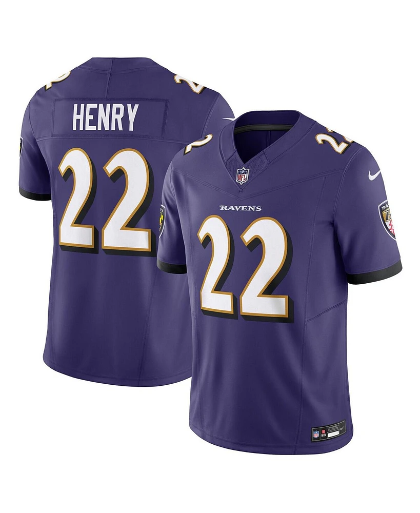 Nike Men's Derrick Henry Purple Baltimore Ravens Vapor F.u.s.e. Limited Jersey