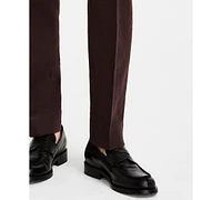 Calvin Klein Men's Slim-Fit Linen-Blend Dress Pants