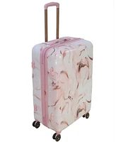 Thalia Sodi Marble Swirl 30" Expandable Luggage