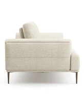 Furniture of America 81" Orlandi Chenille Flared Arm Sofa