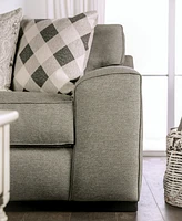 Furniture of America 101" Bullard Square Arm Sofa