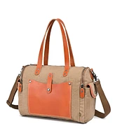 Tsd Brand Super Horse Canvas Satchel Bag