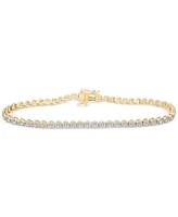 Diamond Bracelet (2 ct. t.w.) in 10k Yellow Gold, Exclusively at Macy's