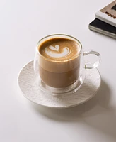 Villeroy & Boch Artesano Hot Cold Beverages Small Insulated Espresso Glass, Set of 2