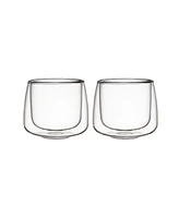 Villeroy & Boch Artesano Hot Cold Beverages Large Insulated Coffee Tumbler, Set of 2