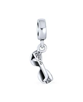 Bling Jewelry Black Movie Star Sunglasses Glass Charm Bead Bracelets