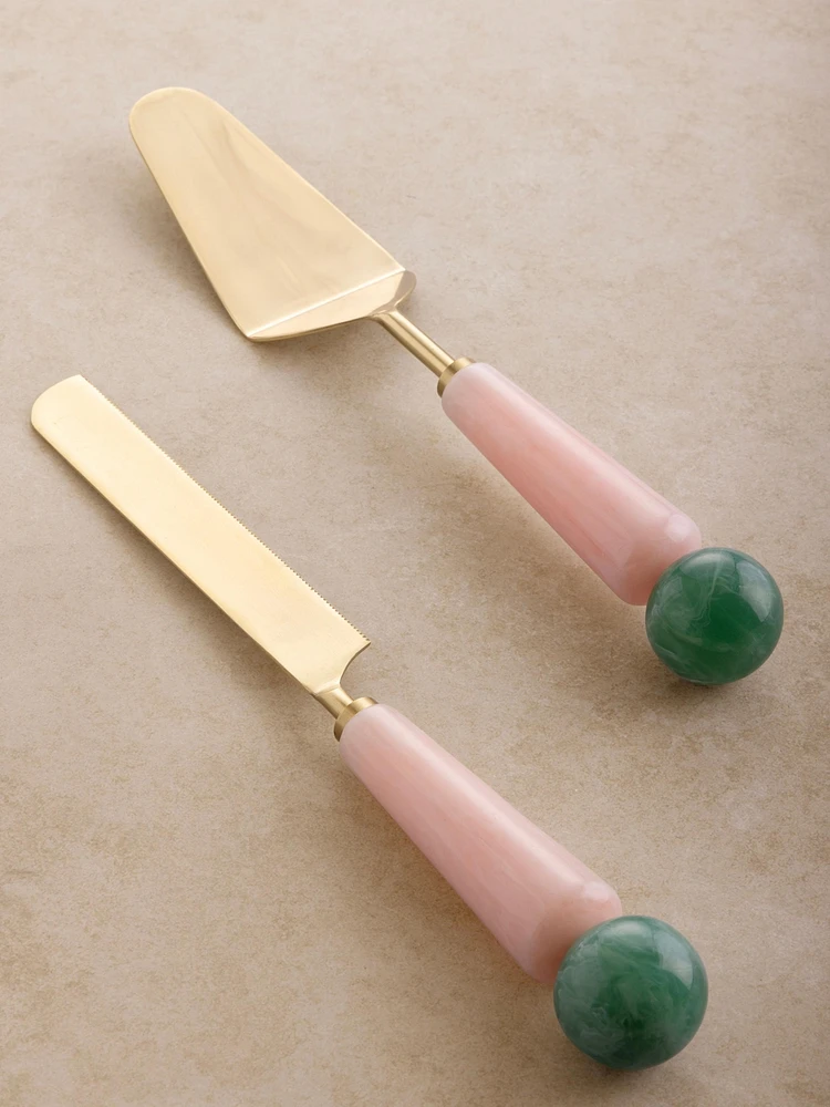 Gauri Kohli Copenhagen Cake Servers